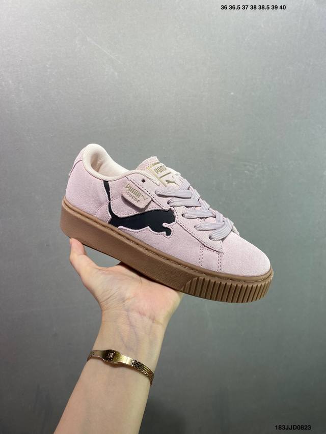 Puma年度王炸单品 Puma彪马Court Classic Vulc Fs复古休闲 板鞋 货号:380 -07 码数： 36 37 37.5 38 38.5