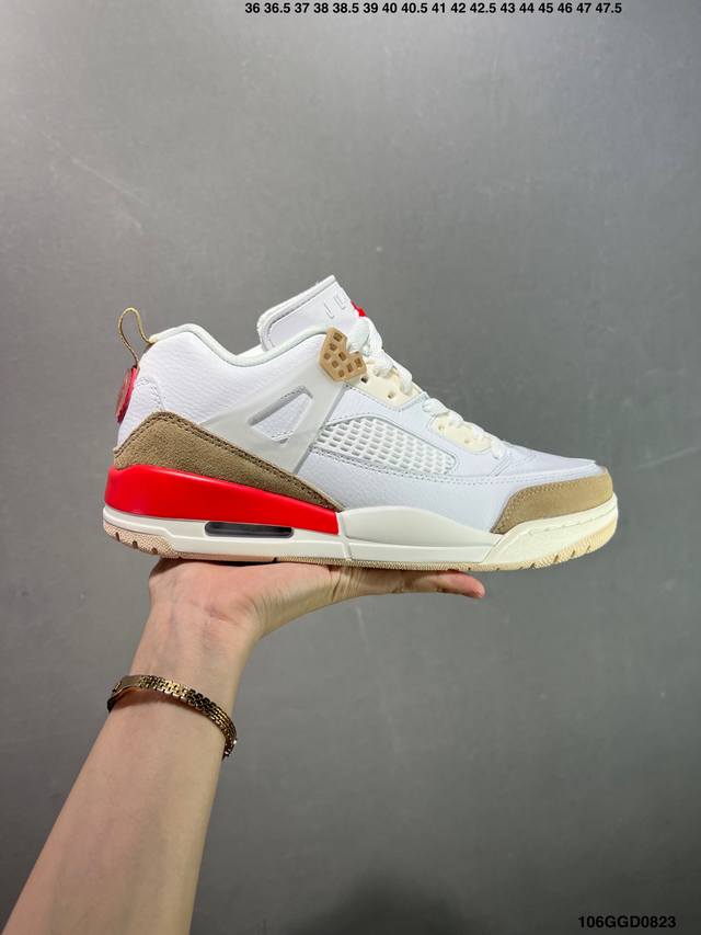 公司级Air Jordan Spizike Low “Year Of The Dragon” 国外X平台优先上线 防滑耐磨 低帮元素 外贸特供渠道批次 新配色不