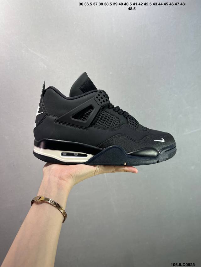 公司级Aj4 Air Jordan 4 Retro ” Infrared “ Aj4乔4 男子文化篮球鞋 大厂出品 主力合作工厂P 全新模具开发 纯正4代正确鞋