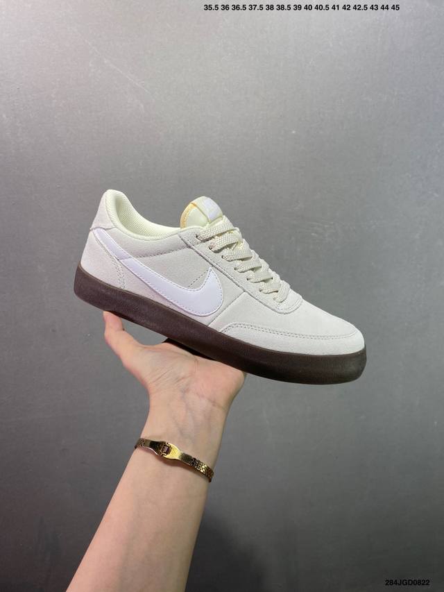 Nike Killshot Vulc 复古限定 原厂渠道 与正品无任何区别 载棕色生胶大底，流露出满满的复古气息。鞋款将于 2 月 25 日在美国指定 J.Cr
