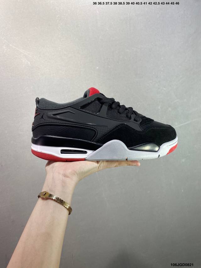 Aj4 Air Jordan 4 Retro ” Infrared “ Aj4乔4 男子文化篮球鞋 大厂出品 主力合作工厂P 全新模具开发 纯正4代正确鞋型 进