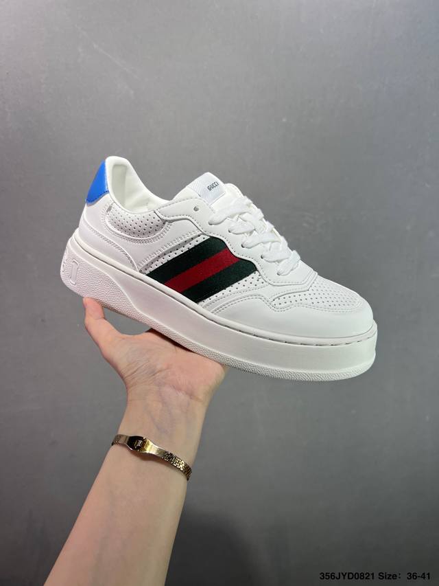 公司级Gucci 古驰 Screener 运动休闲时装奢侈品系列 Gg珐琅扣 擦脏做旧小脏鞋 高端零售海淘商家混卖版本 东莞纯原品质 原鞋对照工艺生产 原厂一致