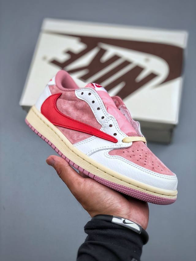 S版 Nike Air Jordan 1 Low Og Sp Aj1倒勾 乔一倒钩 耐克 低帮文化篮球鞋 完美品质出货 细节如图所示 鞋面切割工整 冲孔整齐干净