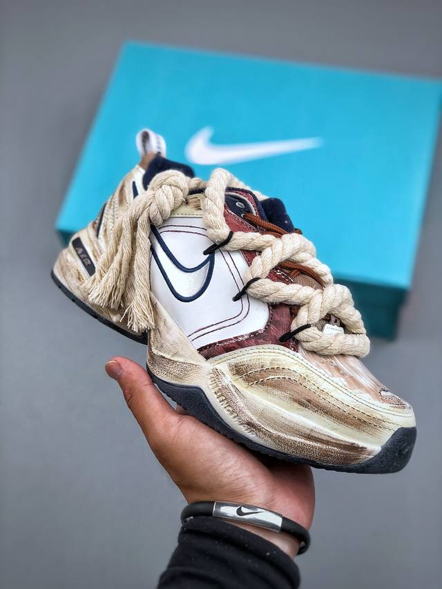 定制球鞋 Nike Air Monarch 4 毒液之力 暗影脉冲机能款 定制M2K 黑白熊猫 经典 舒适 休闲 防滑耐磨透气增高 低帮 老爹鞋 定制最早为个人