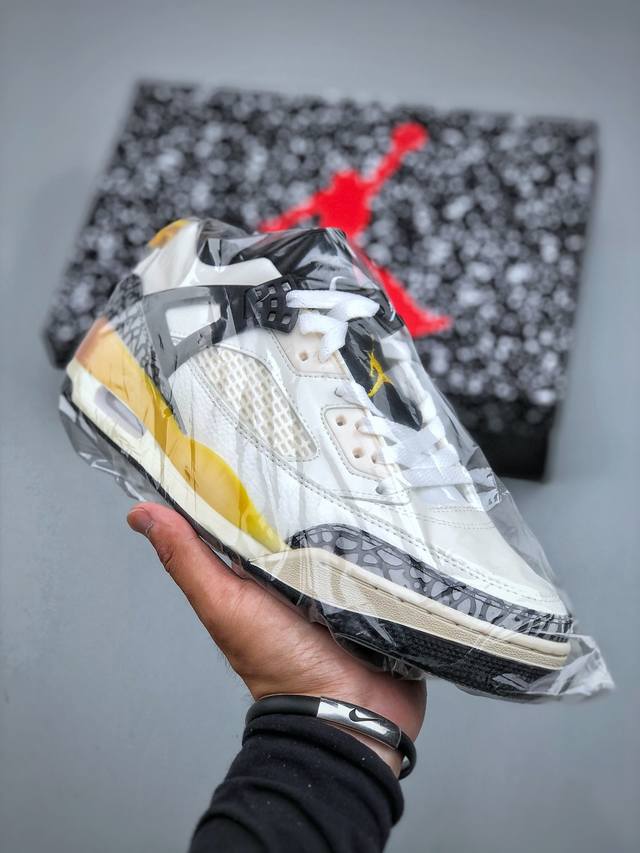 Jordan Spizike Low Cny 乔丹合体元素 米黑配色 文化休闲板鞋 Fq1759- 107 #整双鞋在 Air Jordan 5 Low 廓形的