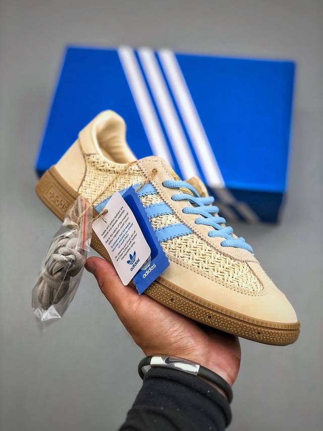 Adidas Originals Handball Spezial 舒适百搭防滑耐磨 低帮 德训板鞋 货号：Jq8410 尺码：36-45 半