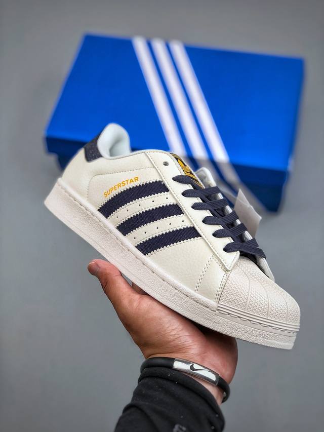 Adidas Superstar Ii 贝壳头休闲板鞋 货号：Jr6989 尺码：35-45 半