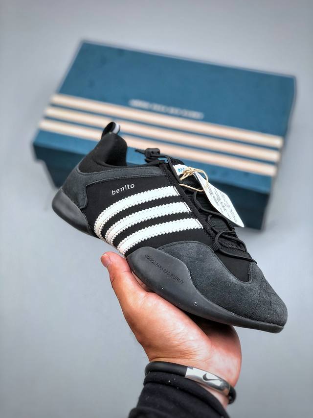 Bad Bunny X Adidas Ballerina 舒适百搭 防滑耐磨 低帮 生活休闲鞋 男女同款 货号：Jq9231 尺码：35-45 半