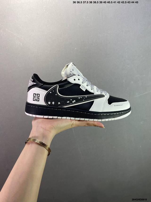 公司级Air Jordan 1 Low 联名 此款主张打破传统的工业化流水线设计限制，以Made By Ideas的超级创意为理念，集结众多潮流设计师，结合时下