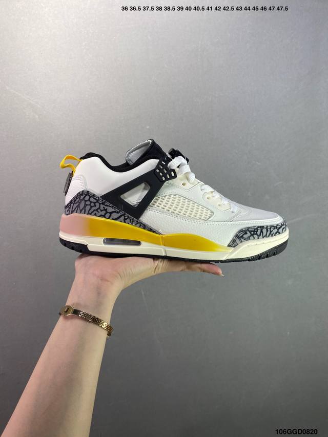 公司级Air Jordan Spizike Low “Year Of The Dragon” 国外X平台优先上线 防滑耐磨 低帮元素 外贸特供渠道批次 新配色不