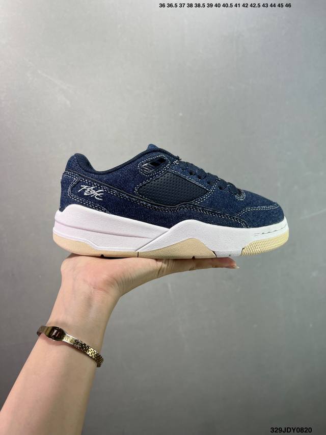 Who Decides War X Nike Jordan Flight Court Ate 搭防滑耐磨 低帮 耐克复古篮球鞋 货号:Hf3255-003 尺码