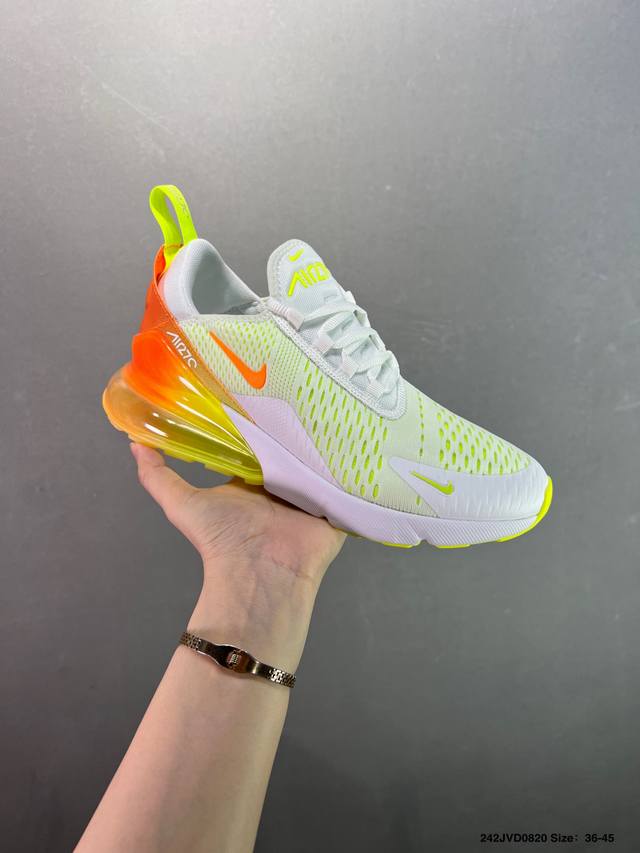 公司级Nike Air Max 后半掌气垫缓震运动鞋时尚男女士跑步鞋 Max Air 缓震配置，缔造非凡舒适的日常穿着体验，织物与合成材质组合鞋面，打造轻盈贴合