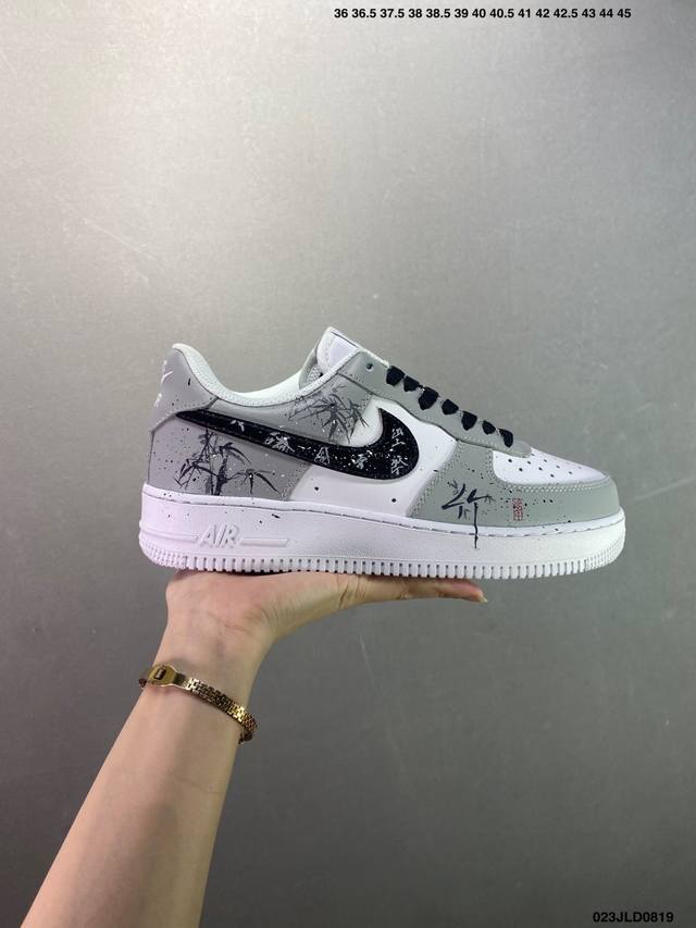 公司级Nike Air Force1 07 Low 定制空军 #原楦头原纸板 打造纯正空军版型 #专注外贸渠道 全掌内置蜂窝气垫 #原盒配件 原厂中底钢印、拉帮
