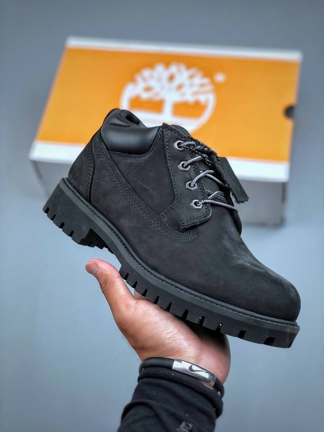 应季而归 全球领先户外品牌 添柏岚／天伯伦Timberland Men's Classic Oxford Waterproof Boots男款低帮防水沙漠工装休