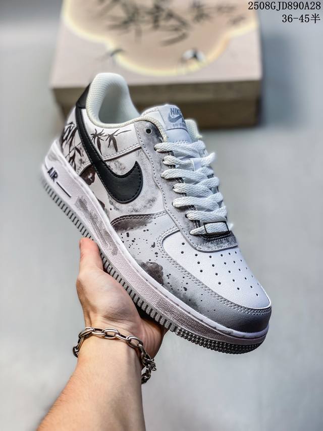 海外限量发售！公司级Nike Air Force 1 '07 Low 空军一号 低帮 运动鞋 休闲鞋 折边针车 工艺难度大 原楦头原纸板 原装鞋盒 定制五金配件