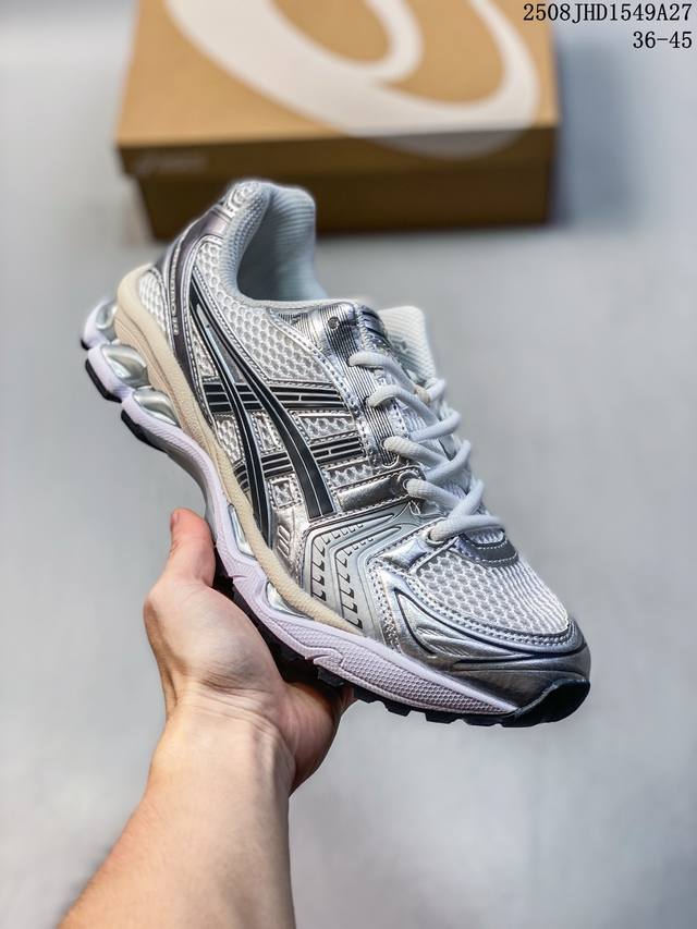 Asics 亚瑟士 Gel-Kahano 14 男女鞋越野跑步鞋抓地稳定运动鞋缓震耐磨跑鞋 Gel-Kahana系列为实用级越野跑鞋，融合机能和户外潮流强势回归