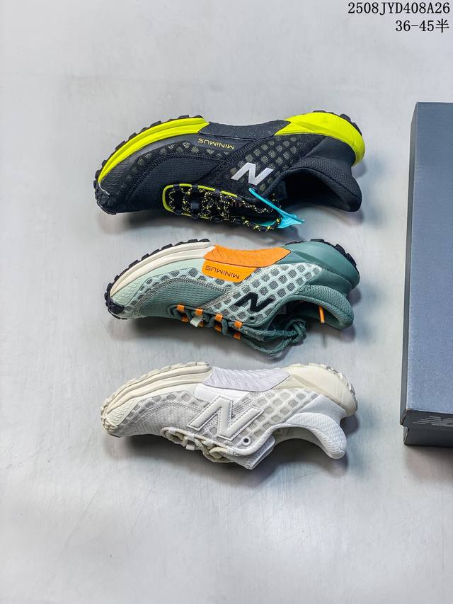 真标带半码 New Balance Minanse V1 Trail 透气舒适男女运动跑步鞋25年新款 尺码：如图 编码：08Jyd408A26