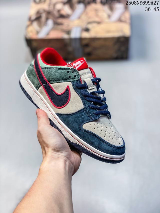 福利推荐特价 真标 耐克 Nike Sb Dunk Low Pro 男女款运动鞋复古板鞋。采用柔软织物鞋面，经久耐穿，塑就如元年款 Dunk 般的复古质感。鞋头
