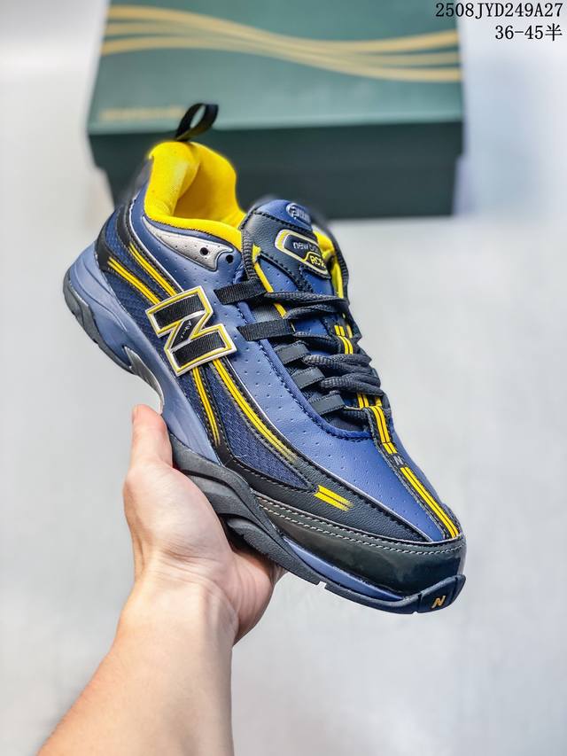 Aime Leon Dore × New Balance Rc56系列 Nb 舒适耐磨 低帮 休闲跑步鞋 网眼层叠反倒衬出旧化美感 锯齿外底雨天咬地稳 Tras