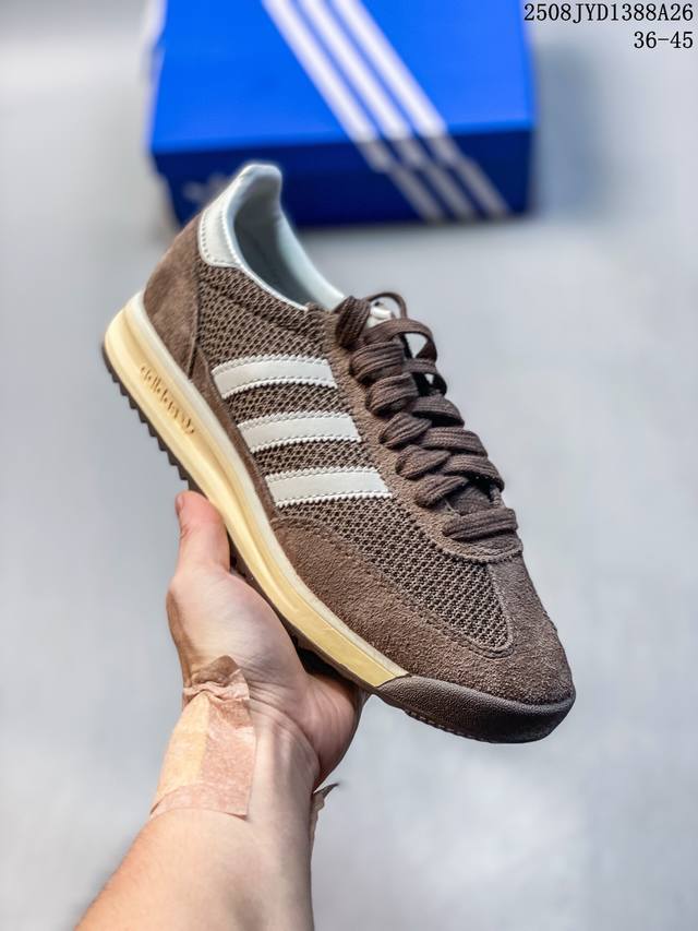 Adidas阿迪达斯三叶草男女鞋女鞋2025秋季新款Sl 72 Rs休闲鞋Jr8774 尺码：如图 编码：08Jyd1388A26