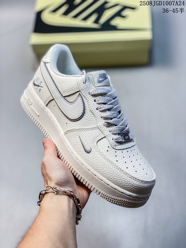 海外限量发售！公司级Nike Air Force 1 '07 Low 空军一号 低帮 运动鞋 休闲鞋 折边针车 工艺难度大 原楦头原纸板 原装鞋盒 定制五金配件