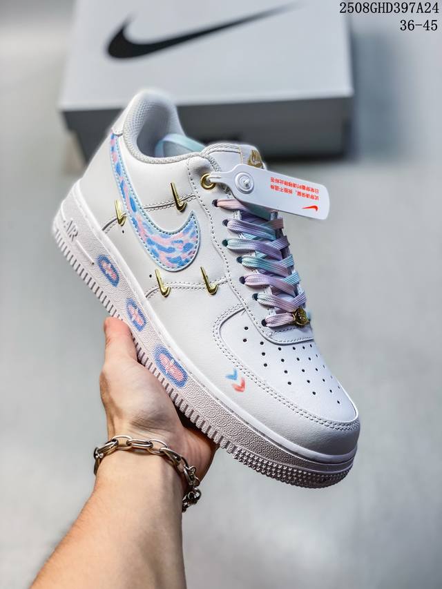 海外限量发售！公司级Nike Air Force 1 '07 Low 空军一号 低帮 运动鞋 休闲鞋 折边针车 工艺难度大 原楦头原纸板 原装鞋盒 定制五金配件