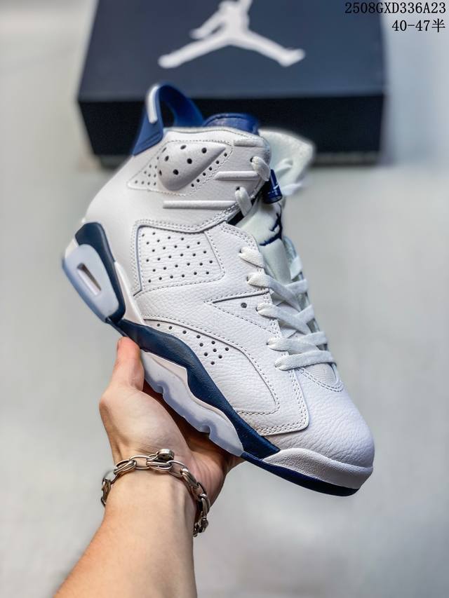 公司级Nike Air Jordan 6 耐克 防滑 高帮 Aj6代复古篮球鞋 原楦原纸板开发 原汁原味六代鞋型 进口头层皮料真标真碳 用料绝不含糊 原盒原配