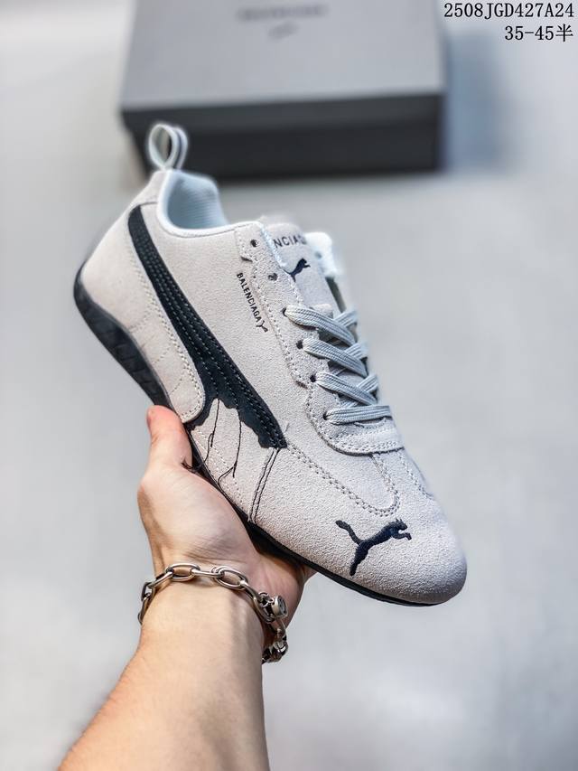 彪马Puma Bella Ut Low 系列低帮薄底德训复古风经典百搭休 尺码：35-45 编码：08Jgd427A24