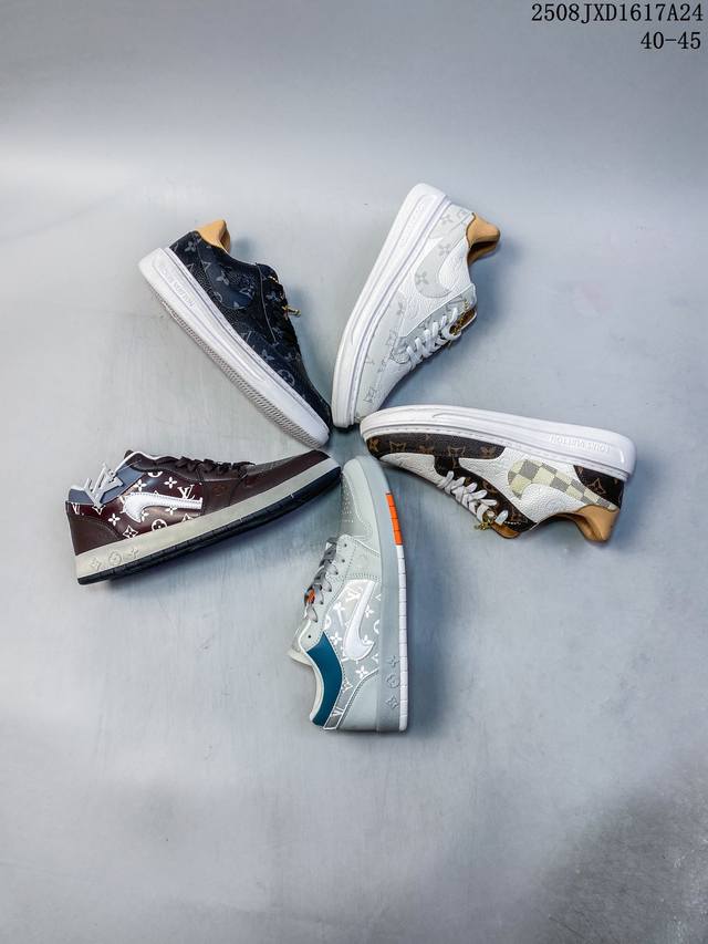 路易威登Louis Vuitton Lv路易威登板鞋 小白鞋系列 广东大厂品质 舒适轻泡大底和百搭性霸屏整个时尚娱乐圈细节调整完美主义 鞋面采用进口头层小牛皮独