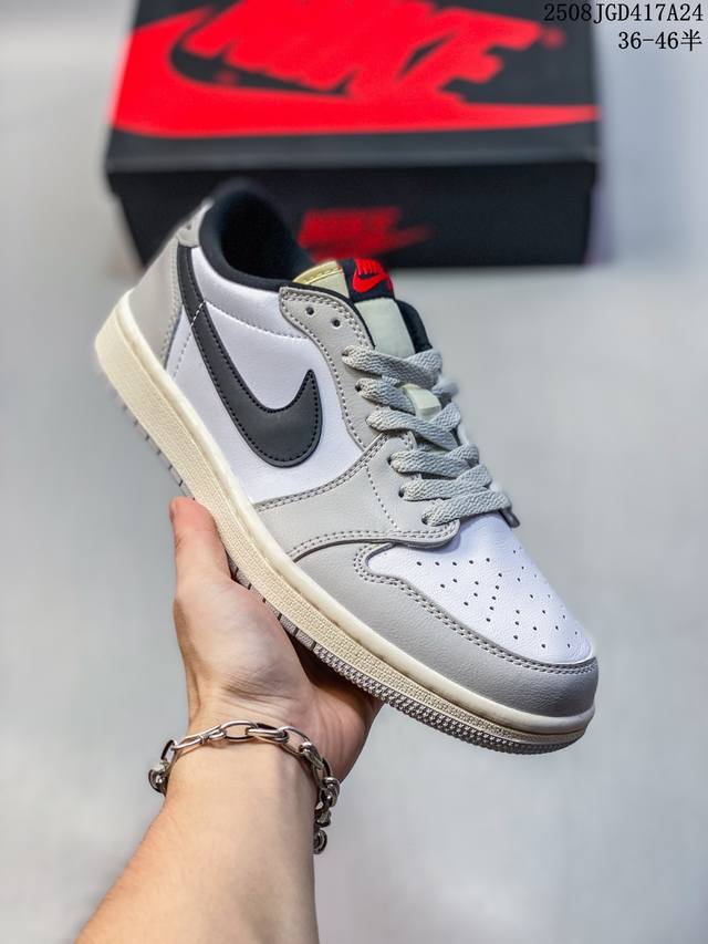 公司级Air Jordan 1 Low Aj1乔1低帮休闲板鞋 同步官方配色 官方货号:Ih0648-141 尺码:36 36.5 37.5 38 38.5 3