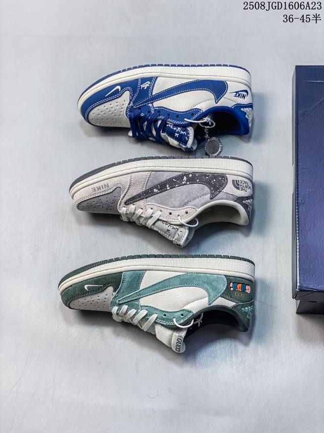 公司级 耐克 Nike Air Jordan 1 Low Og Sp Military Blue Aj1乔1倒勾 2025年新款 蛇年新款 低帮篮球鞋 Aj1