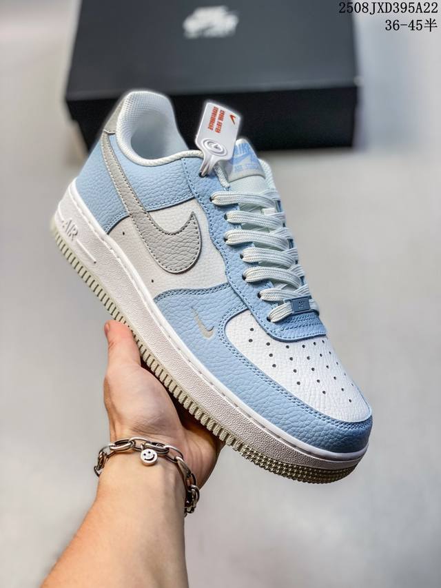 海外限量发售！公司级Nike Air Force 1 '07 Low 空军一号 低帮 运动鞋 休闲鞋 折边针车 工艺难度大 原楦头原纸板 原装鞋盒 定制五金配件