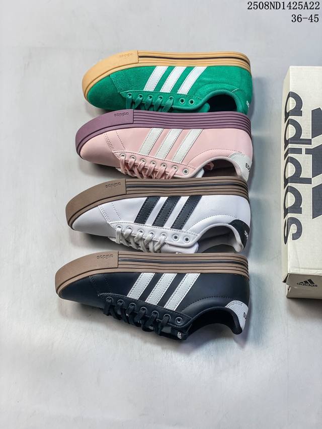 Adidas Daily 4.0舒适百搭防滑耐磨低帮休闲鞋板鞋男女同款Jr0080 尺码：见图 编码：08Nd1425A22