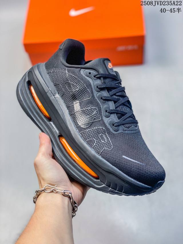 公司级 带半码 Nike Vomero Premium 耐克 舒适减震防滑 低帮气垫跑步鞋 全掌Reactx泡绵中底 前掌和后跟还配备了Air Zoom气垫单元