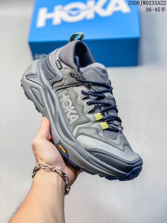 公司级Hoka One One Kaha 3 Low Gtx 低帮专业越野跑步鞋 实拍首发 更全面的性能再度进化 更舒适 更强保护 采用Vibram Megag