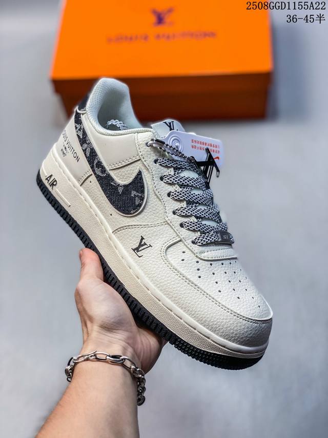 海外限量发售！公司级Nike Air Force 1 '07 Low 空军一号 低帮 运动鞋 休闲鞋 折边针车 工艺难度大 原楦头原纸板 原装鞋盒 定制五金配件