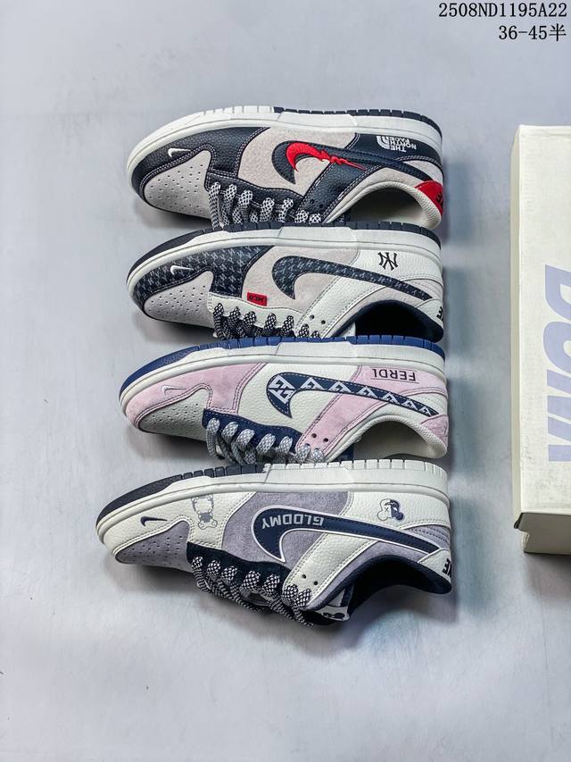 顶流订单打造全网最全最强定制Sb Dunk Low Retro 解构定制十字架板鞋 34个配色陆续更新 以拆线为创作灵感 结合Ow拆解鞋带的风格 以Dunk进行