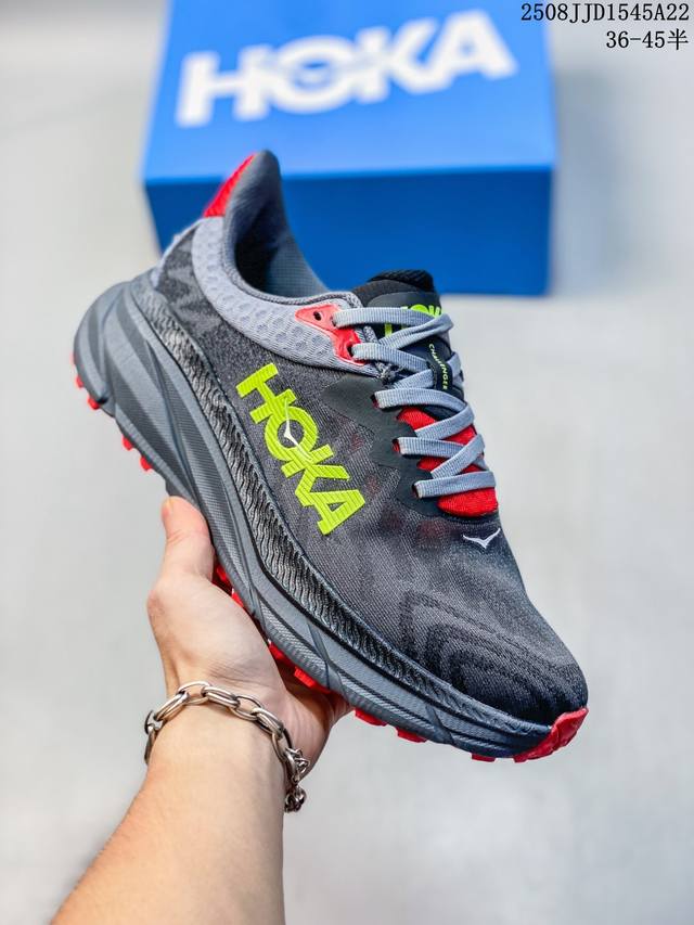 公司级Hoka Challenger Atr 7 运动平衡 轻便系带减震防滑耐磨低帮跑步鞋 货号:1134498 Id:Jjd -Szz 08Jjd1545A2