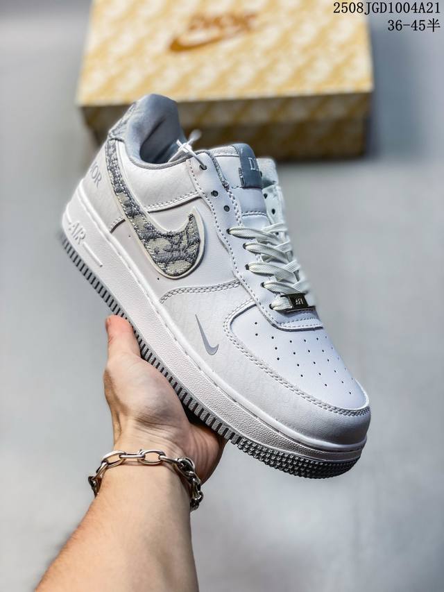 海外限量发售！公司级Nike Air Force 1 '07 Low 空军一号 低帮 运动鞋 休闲鞋 折边针车 工艺难度大 原楦头原纸板 原装鞋盒 定制五金配件