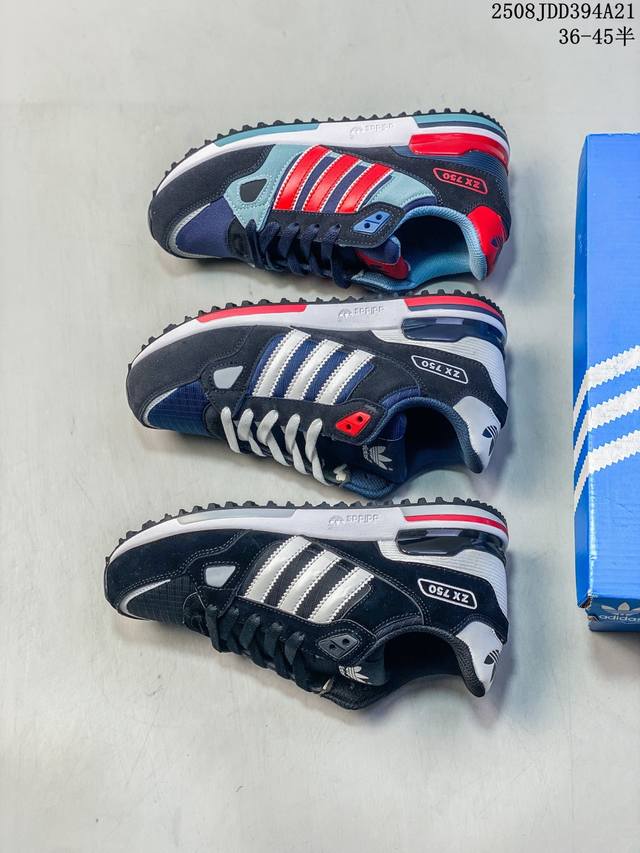 阿迪达斯 Adidas Original Zx 750 网面透气休闲跑步鞋 货号：G20873 尺码：36-45 半 编码：107020 08Jdd394A21