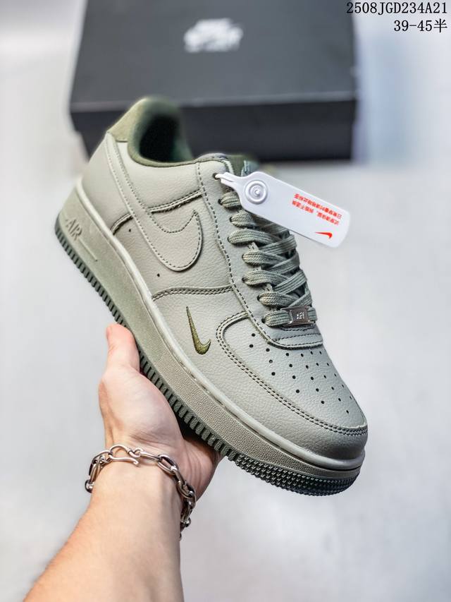 海外限量发售！公司级Nike Air Force 1 '07 Low 空军一号 低帮 运动鞋 休闲鞋 折边针车 工艺难度大 原楦头原纸板 原装鞋盒 定制五金配件