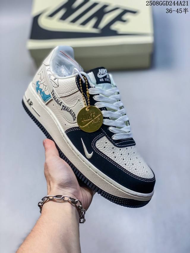 海外爆款限量发售！公司级Nike Air Force 1 '07 Low “海外山海经” 空军一号 低帮 运动鞋 休闲鞋 折边针车 工艺难度大 原楦头原纸板 原