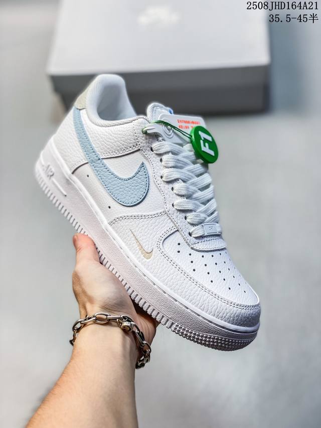 海外限量发售！公司级Nike Air Force 1 '07 Low 空军一号 低帮 运动鞋 休闲鞋 折边针车 工艺难度大 原楦头原纸板 原装鞋盒 定制五金配件