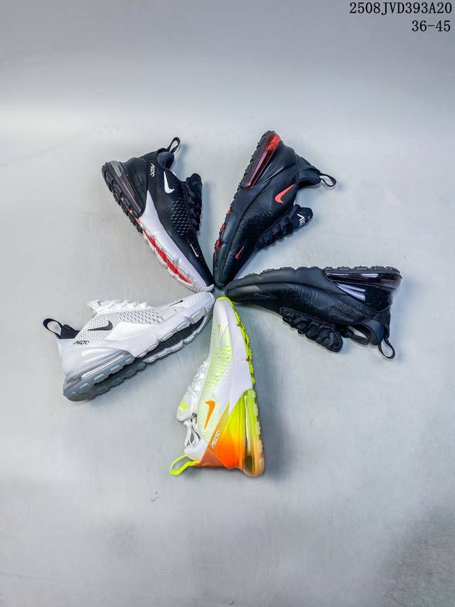 公司级Nike Air Max 后半掌气垫缓震运动鞋时尚男女士跑步鞋 Max Air 缓震配置，缔造非凡舒适的日常穿着体验，织物与合成材质组合鞋面，打造轻盈贴合
