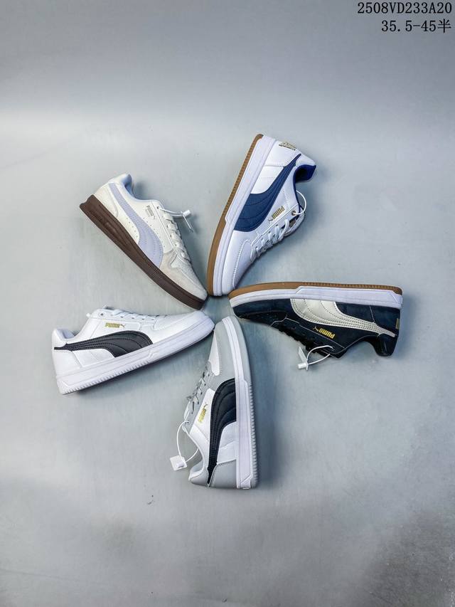 真标Puma 彪马 Caven 2.0 Buck复简 古约便轻低帮运休动板闲鞋 号货:394666-02 尺码:35.5 36 37 37.5 38 38.5