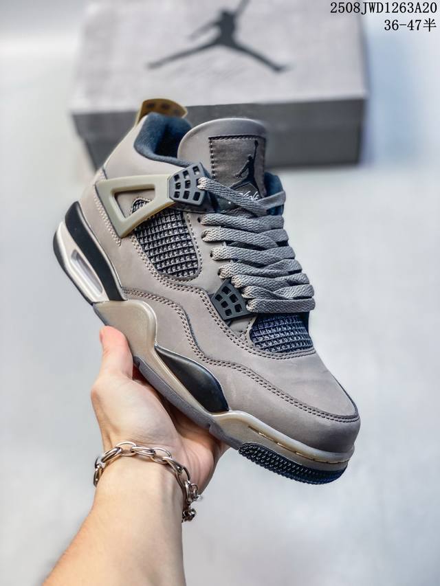 公司级Aj4 Air Jordan 4 Retro ” Infrared “ Aj4乔4 男子文化篮球鞋 大厂出品 主力合作工厂P 全新模具开发 纯正4代正确鞋