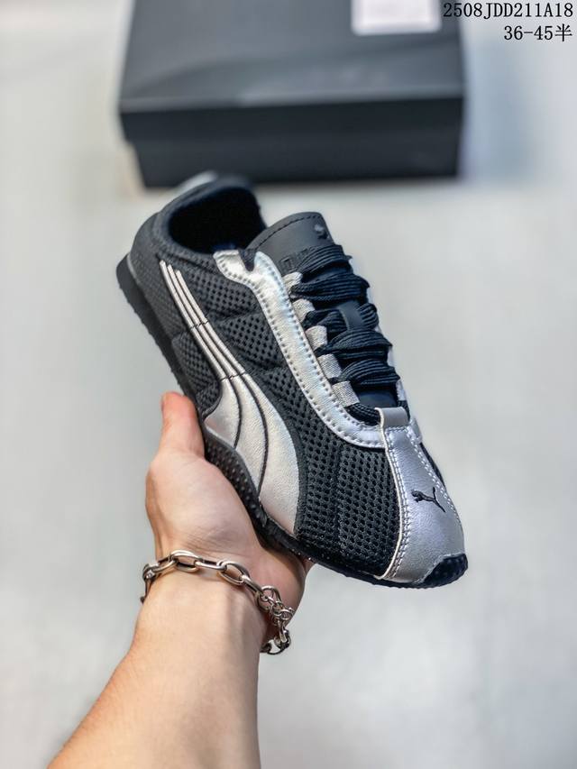 公司级真标Puma Speedcet 彪马低帮复古运动休闲赛车跑鞋 以趣味十足又前卫复古的设计引领潮流，将赛道精神融入街头时尚，开启前卫竞速之旅。融入经典配色，