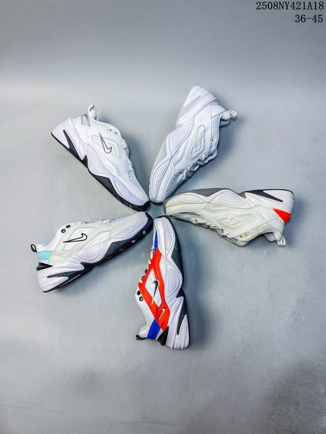 Nike M2K Tekno Tekno 厚大中底 复古态度 防滑 低帮 老爹鞋 女款 尺码：如图 编码：08Ny421A18