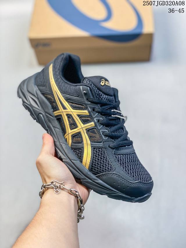 Asics Gel-Contend 4 灰色 亚瑟士减震防滑运动跑步鞋 上架实拍 鞋款采用亚瑟士Amplifoam科技，为运动中带来回弾性和轻量性感受。工程网眼
