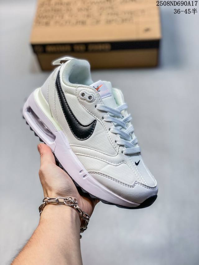 福利推荐特价 耐克Nk Air Max Dawn 黎明系列低帮气垫百搭休闲运动慢跑鞋 采用柔软翻毛皮和透气梭织材料打造利落鞋面 中底和鞋跟融入现代感线条设计 兼